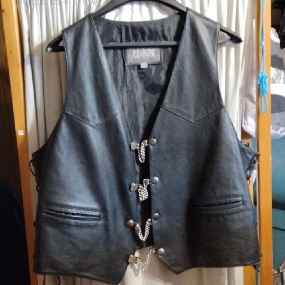 Wilson's leather riding vest
